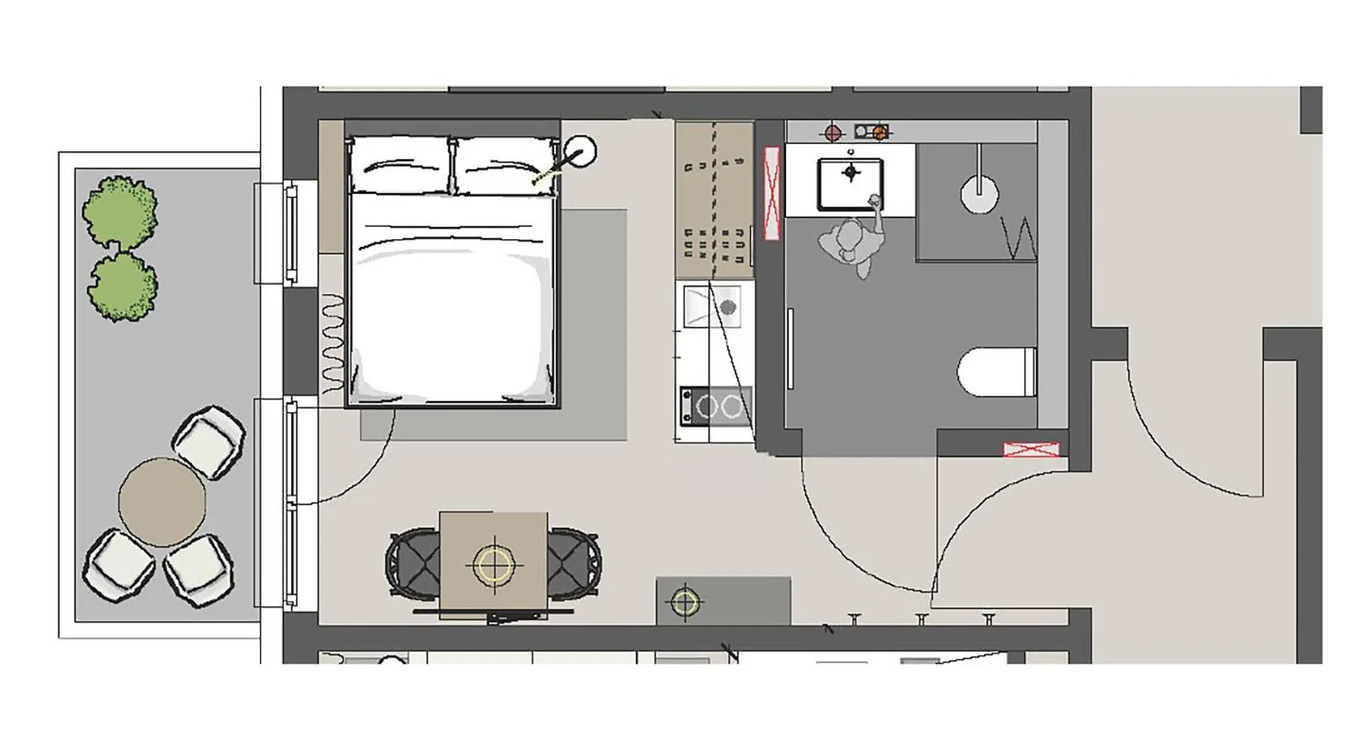 ゲストハウス Mikes Apartments ミュンヘン